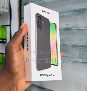 New Samsung Galaxy A56 128 GB Black