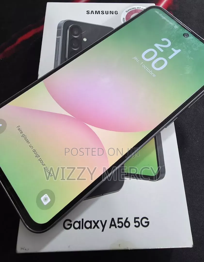 New Samsung Galaxy A56 128 GB Black