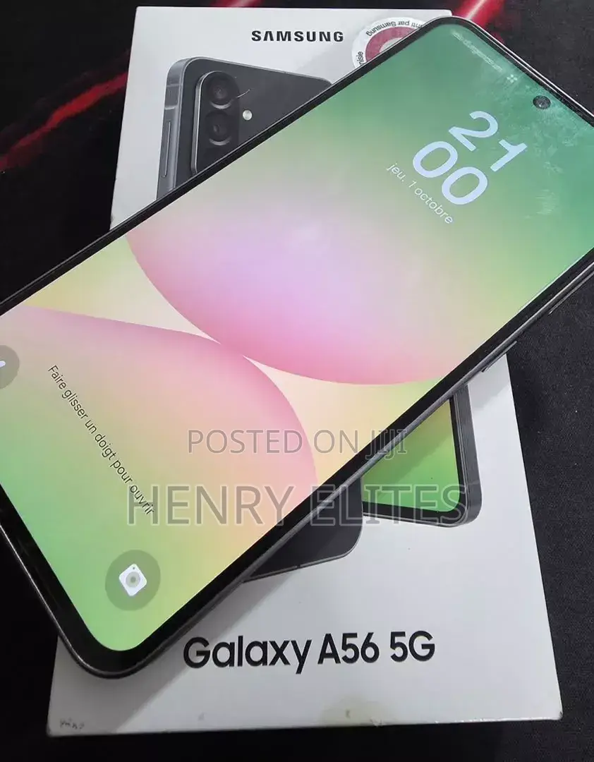 New Samsung Galaxy A56 128 GB Black
