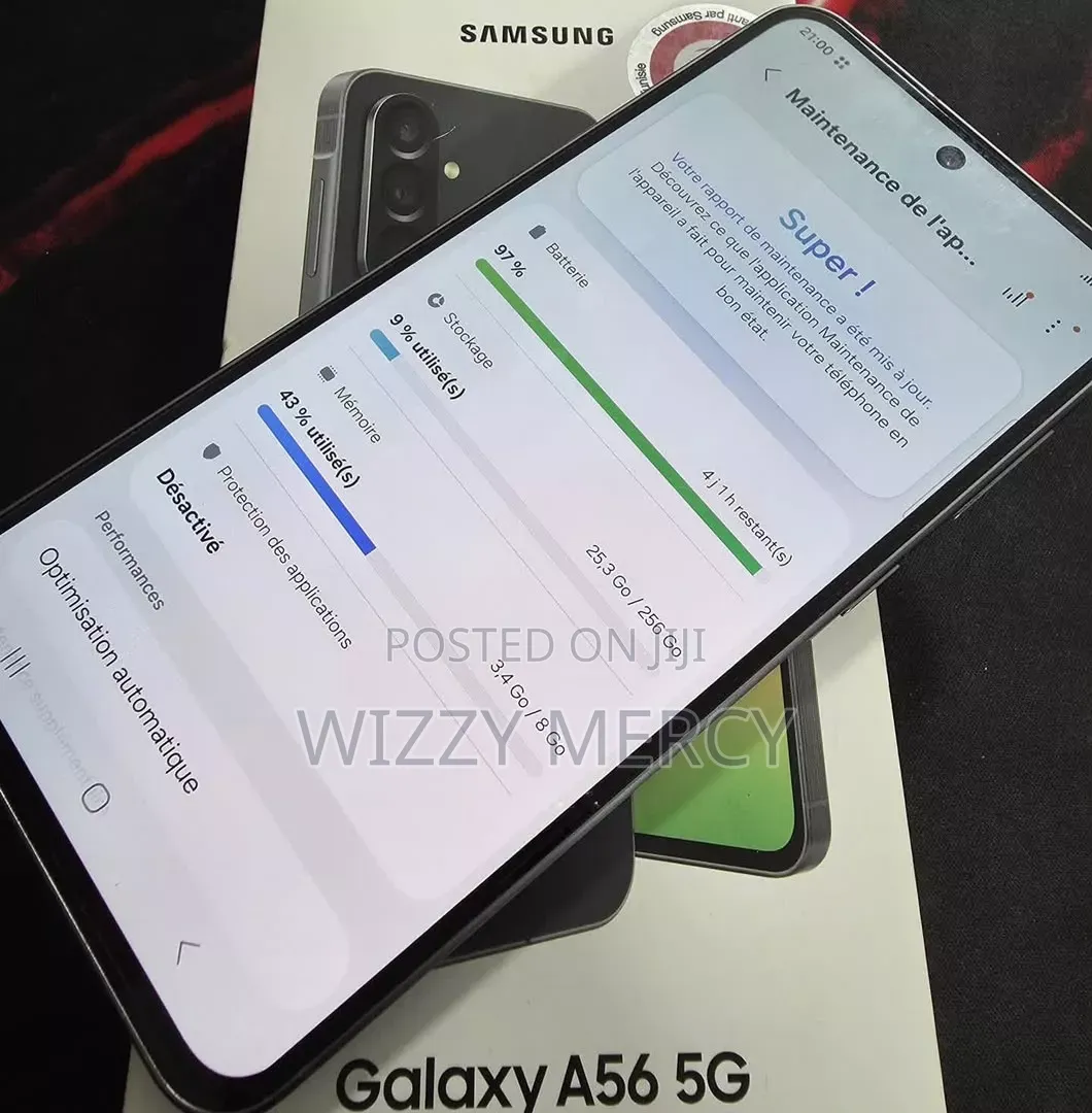 New Samsung Galaxy A56 256 GB Black