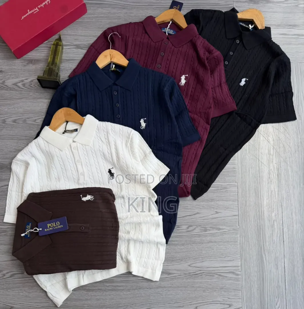 Polo Ralph Lauren Pony Logo Cable Knit T-Shirt