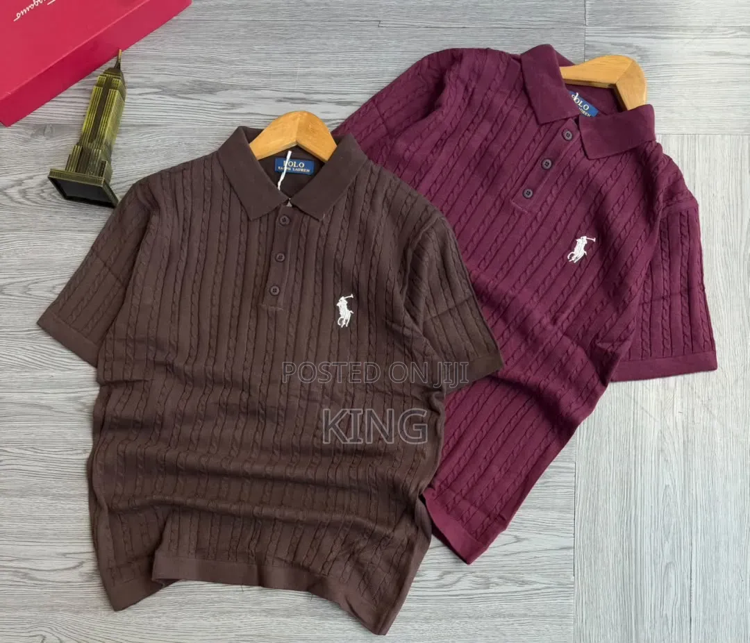 Polo Ralph Lauren Pony Logo Cable Knit T-Shirt