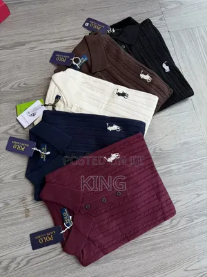 Polo Ralph Lauren Pony Logo Cable Knit T-Shirt