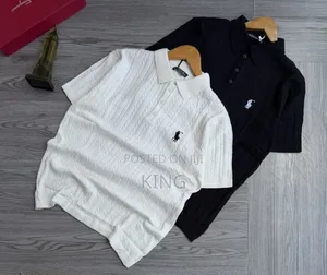 Polo Ralph Lauren Pony Logo Cable Knit T-Shirt