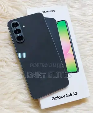 New Samsung Galaxy A56 256 GB Black
