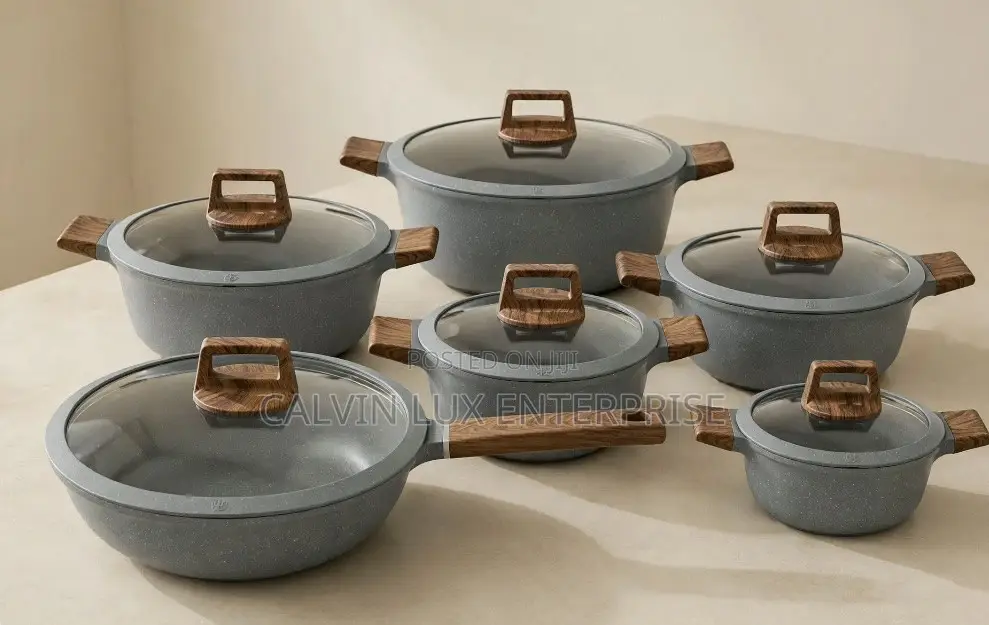 Die Cast Granite Non Stick Pots