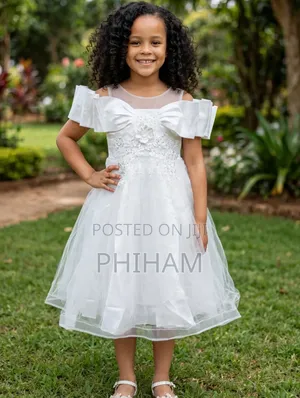 Kids/Girls White Dress( 6 to 12yrs)