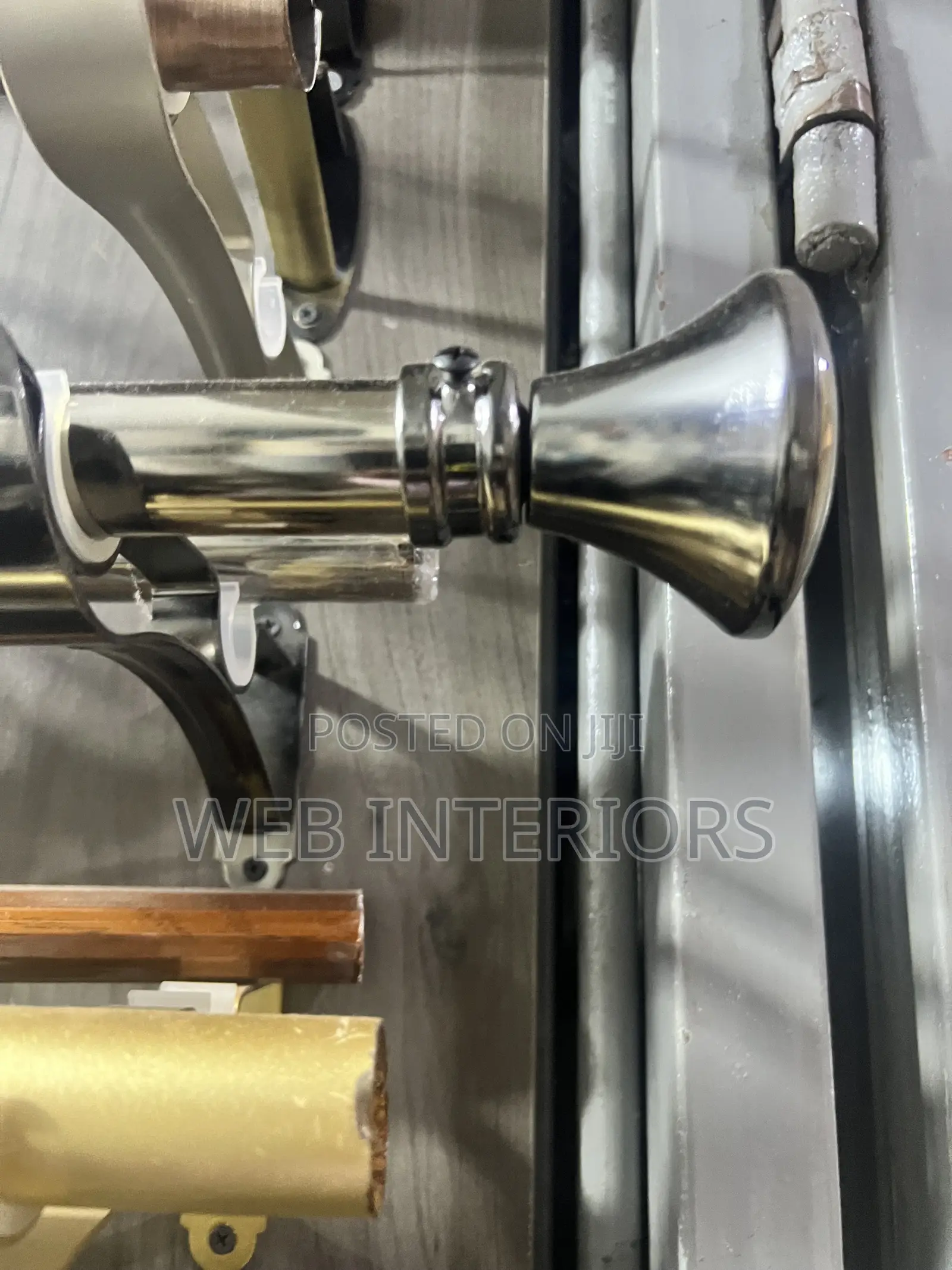 Smooth Curtain Rods in All Colors Per Meter