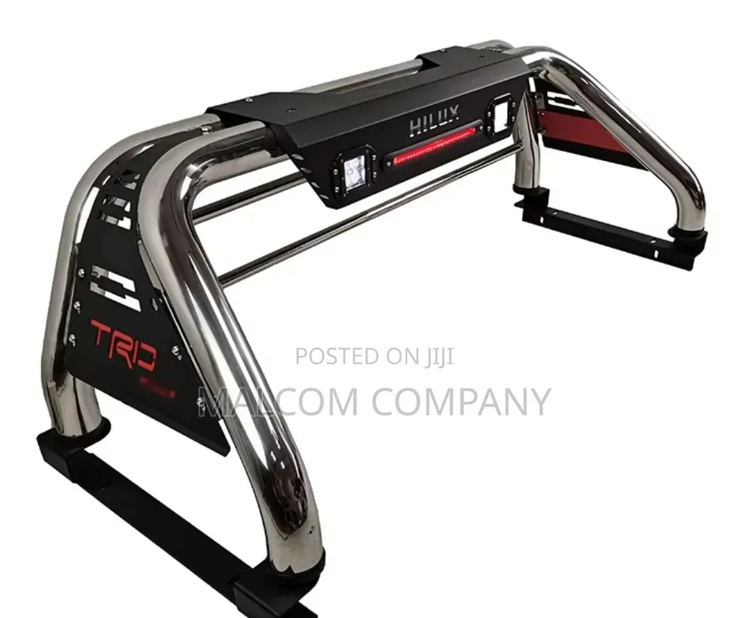 Toyota Hilux TRD Chrome Roll Bar – Sports Bar Accessory Uganda