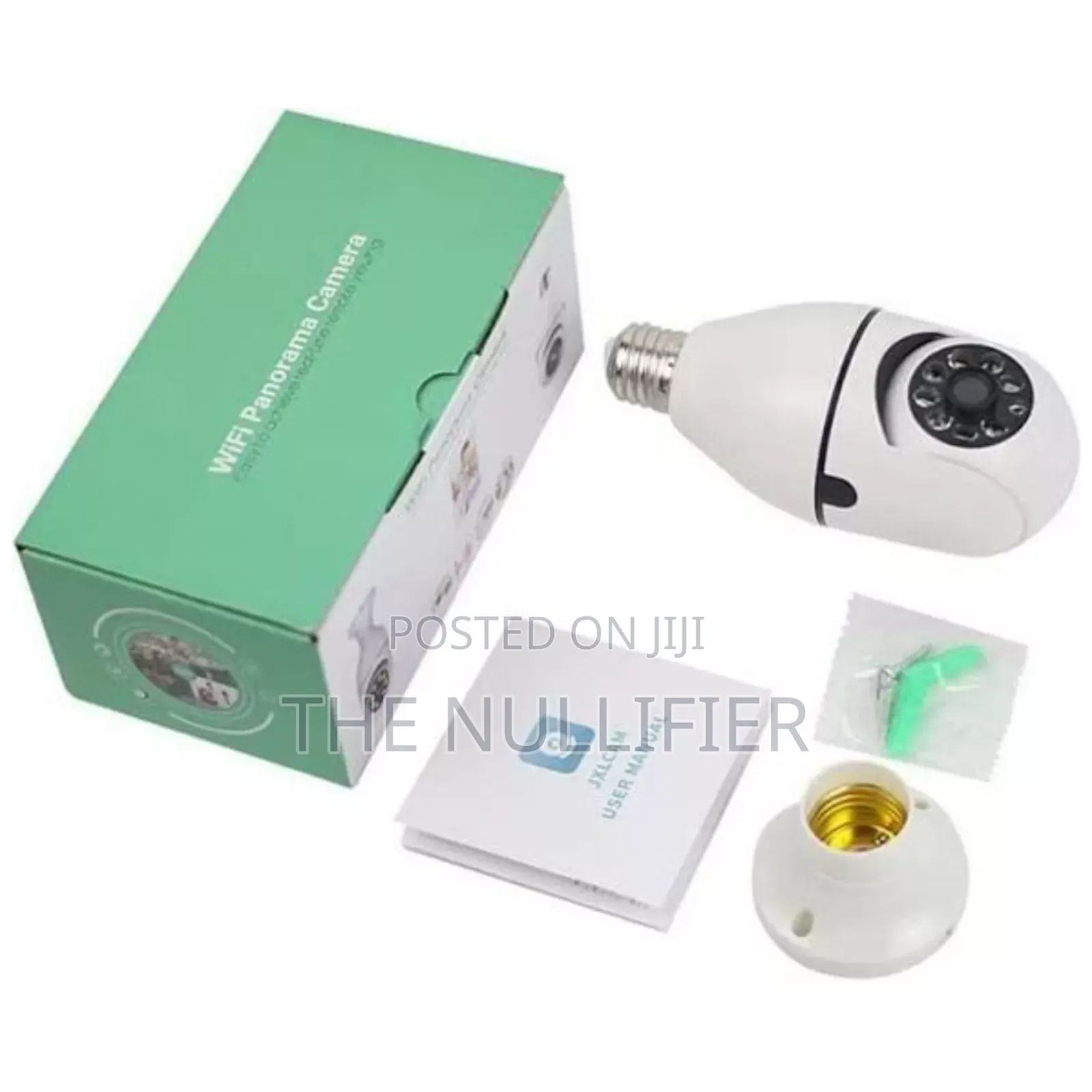 Wireless CCTV Spy Bulb Camera