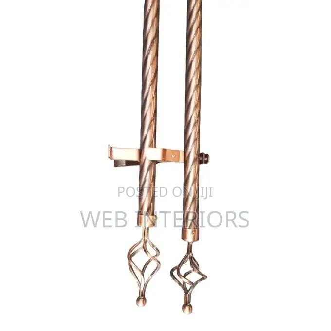Twisted Curtain Rods