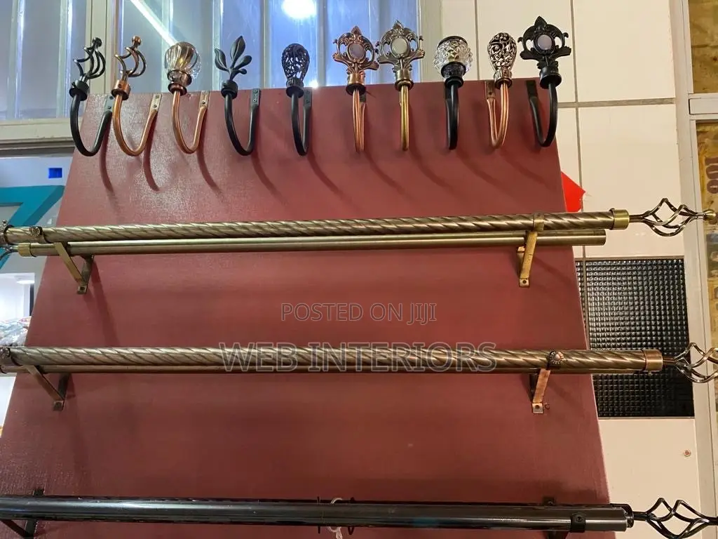 Twisted Curtain Rods