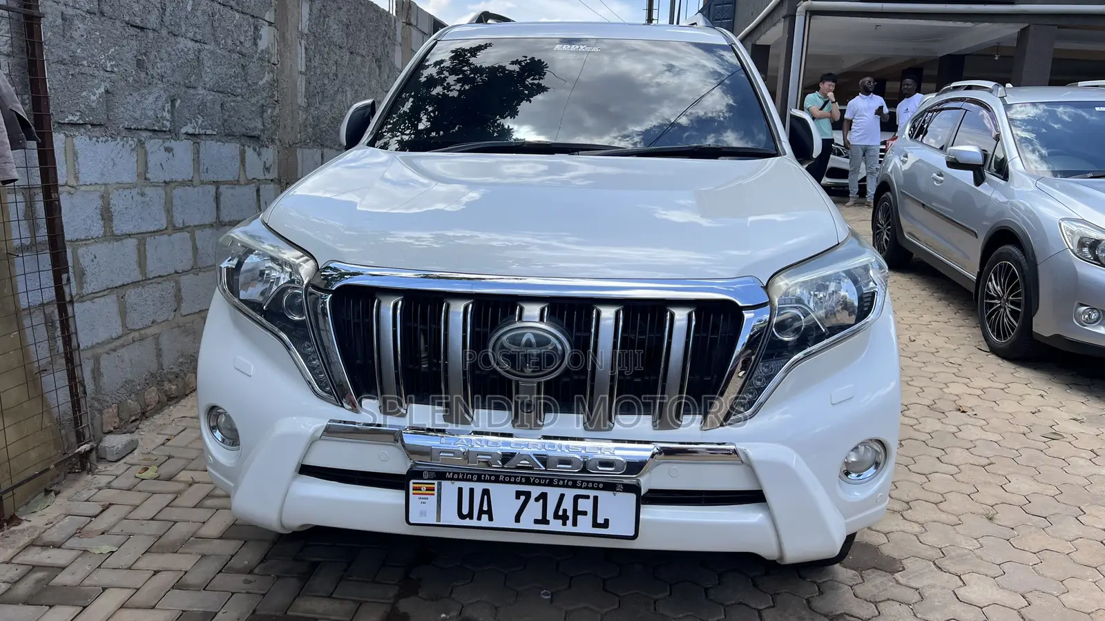 Toyota Land Cruiser Prado 2015 White