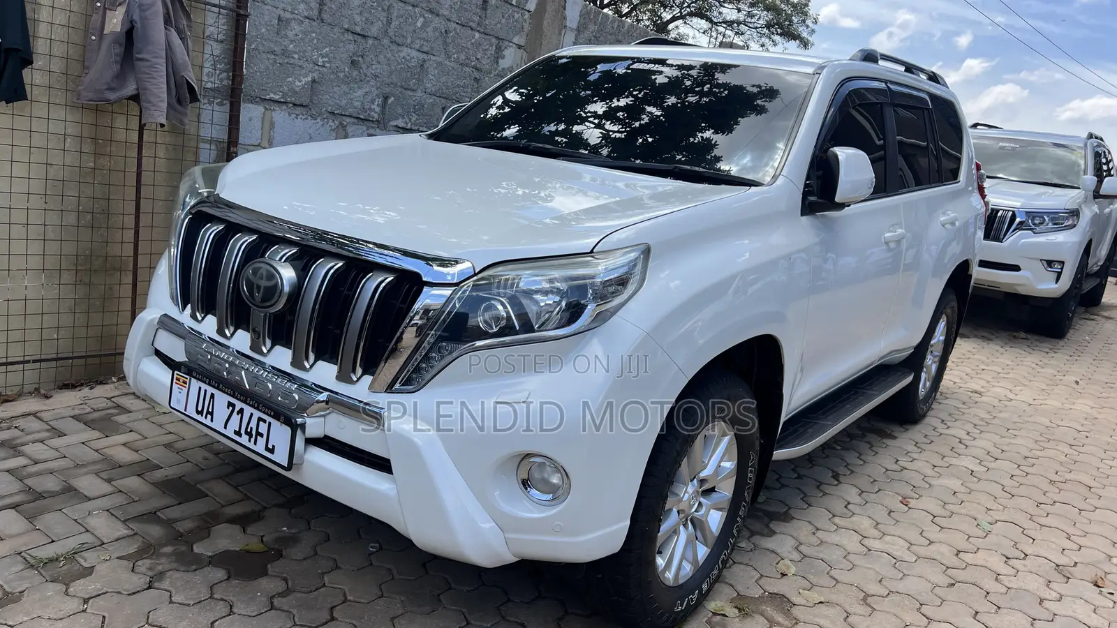Toyota Land Cruiser Prado 2015 White