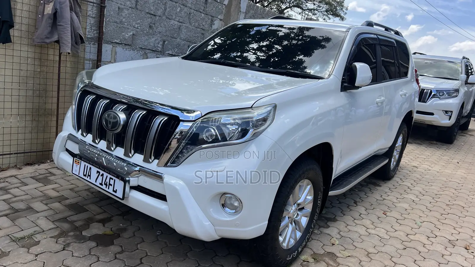 Toyota Land Cruiser Prado 2015 White