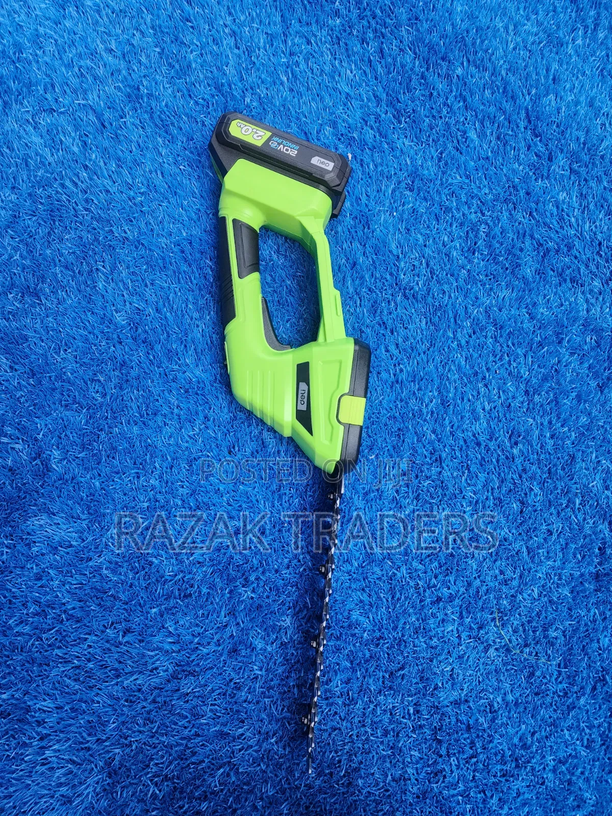 Deli DG621-1 Cordless Hedge Trimmer (1 Battery + Charger, 20V X 4Ah)