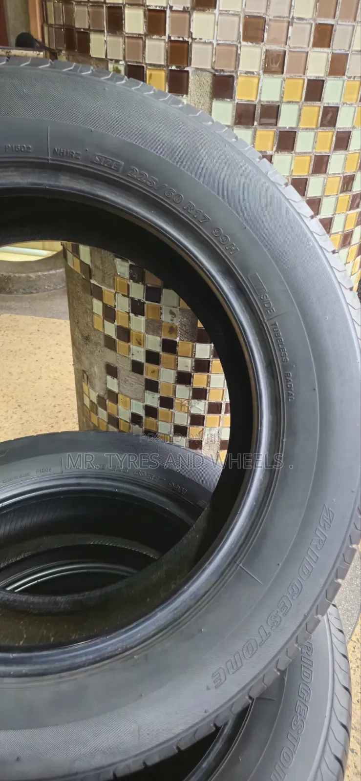 225/60r17 Bridgestone Imported Tyres