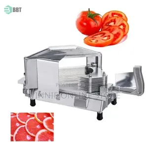 Manual Commercial Tomato Slicer / Vegetable Cutter Machine