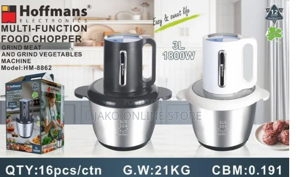 3L Hoffman Food Processor