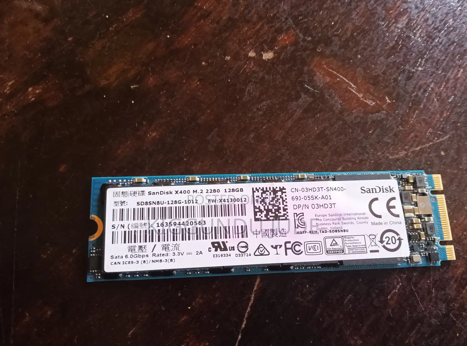 M.2 SSD 128gb