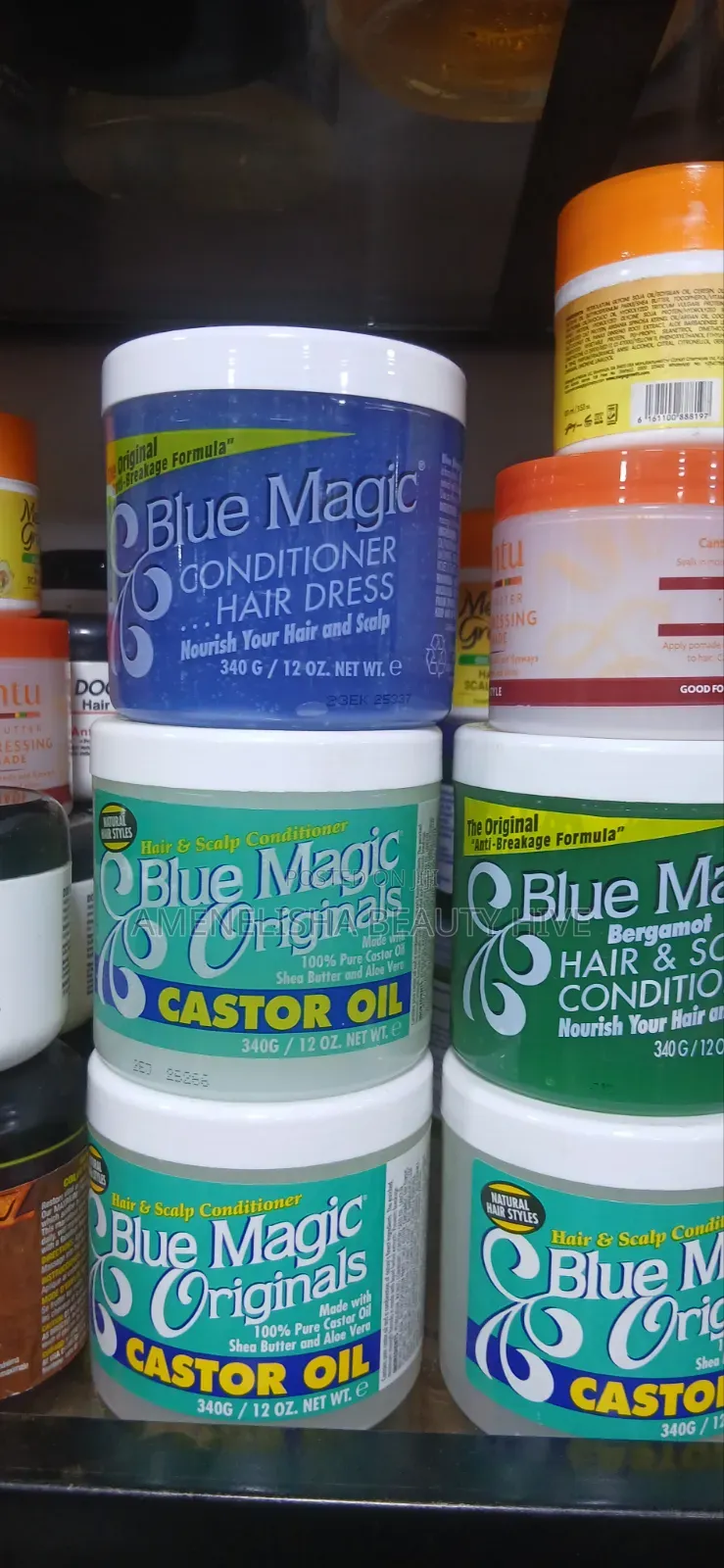 Blue Magic Hair Food and Conditioner