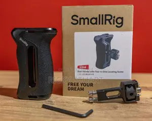 SmallRig Side Handle With Two-in-One Locating Screw (Model 4346).