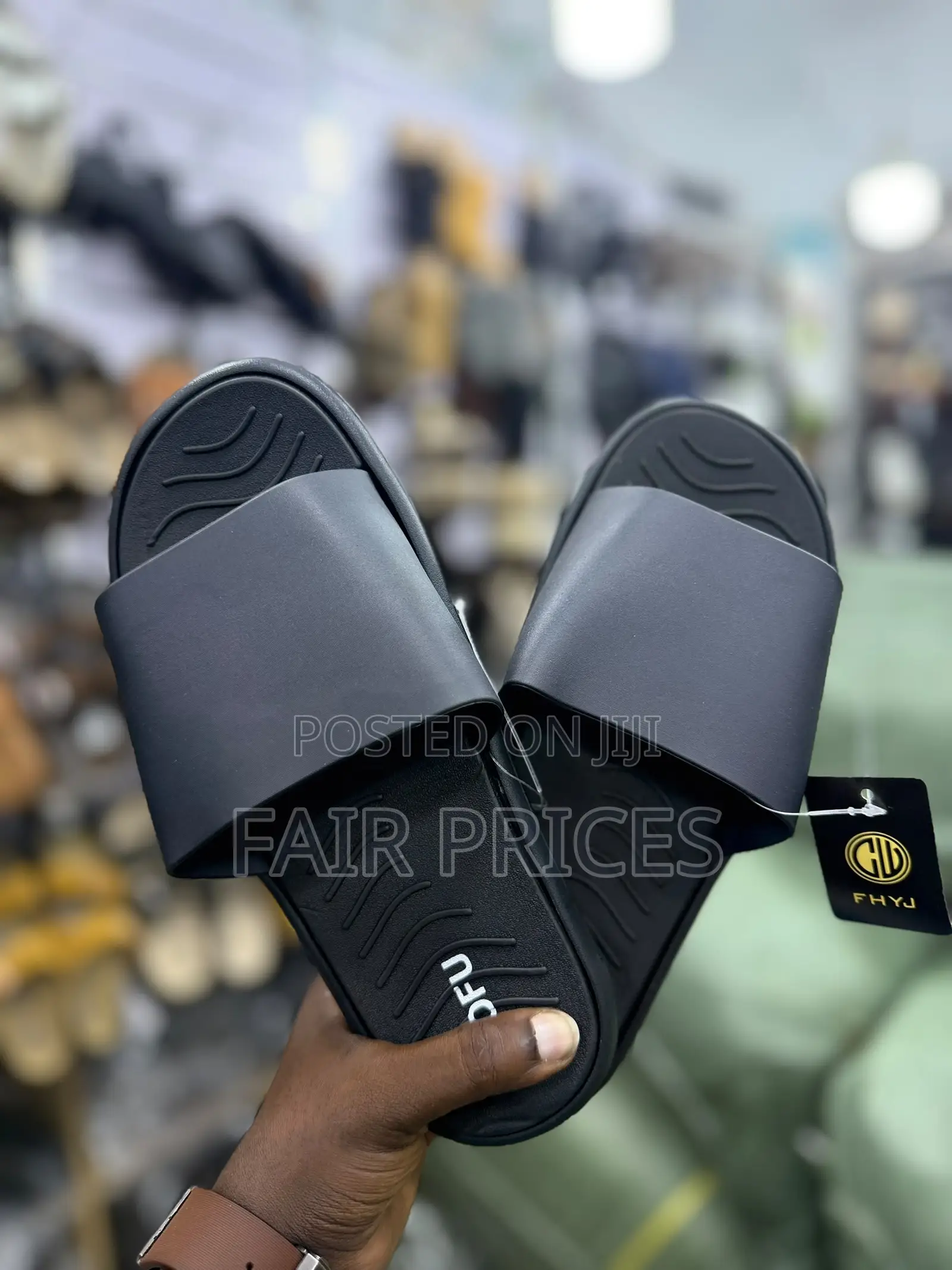 Rubber Loufu Sandals