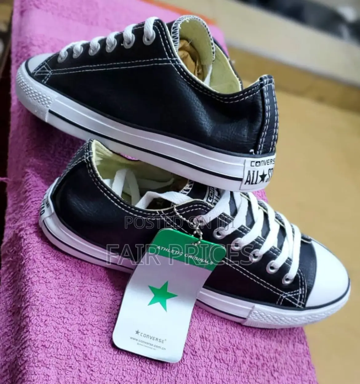 White Allstars Converse