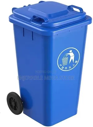 Blue 1Pcs Plastic Dust Bins Plastic Dust Bins