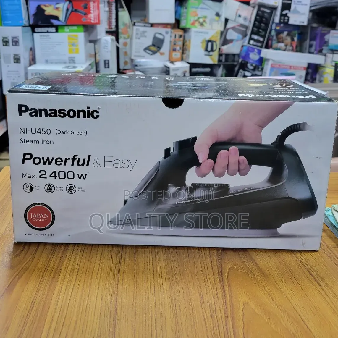 Heavy-Duty Panasonic Steam Iron 2400w