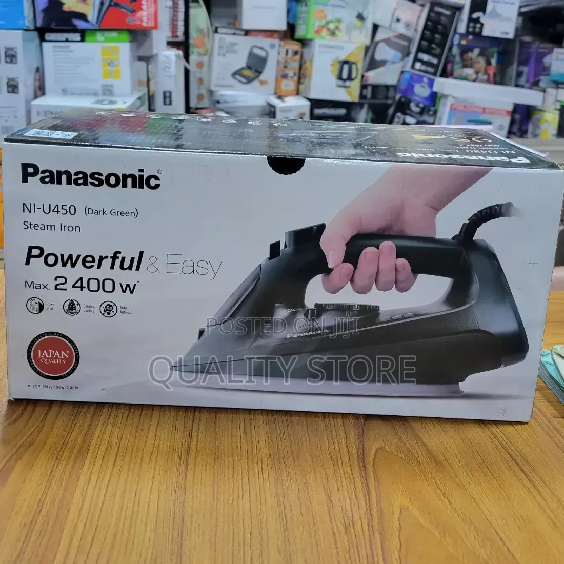 Heavy-Duty Panasonic Steam Iron 2400w