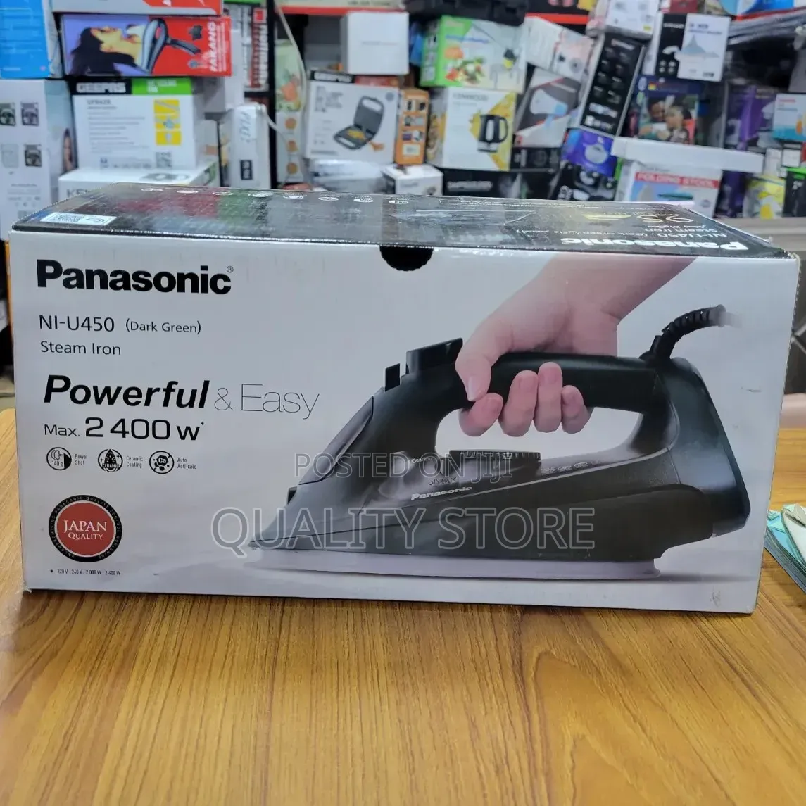 Heavy-Duty Panasonic Steam Iron 2400w