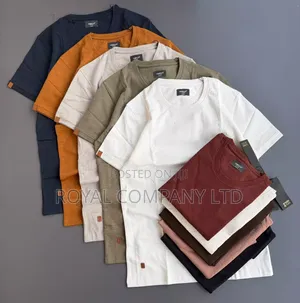 Classic Men Round Neck Shirts/Classy Logo
