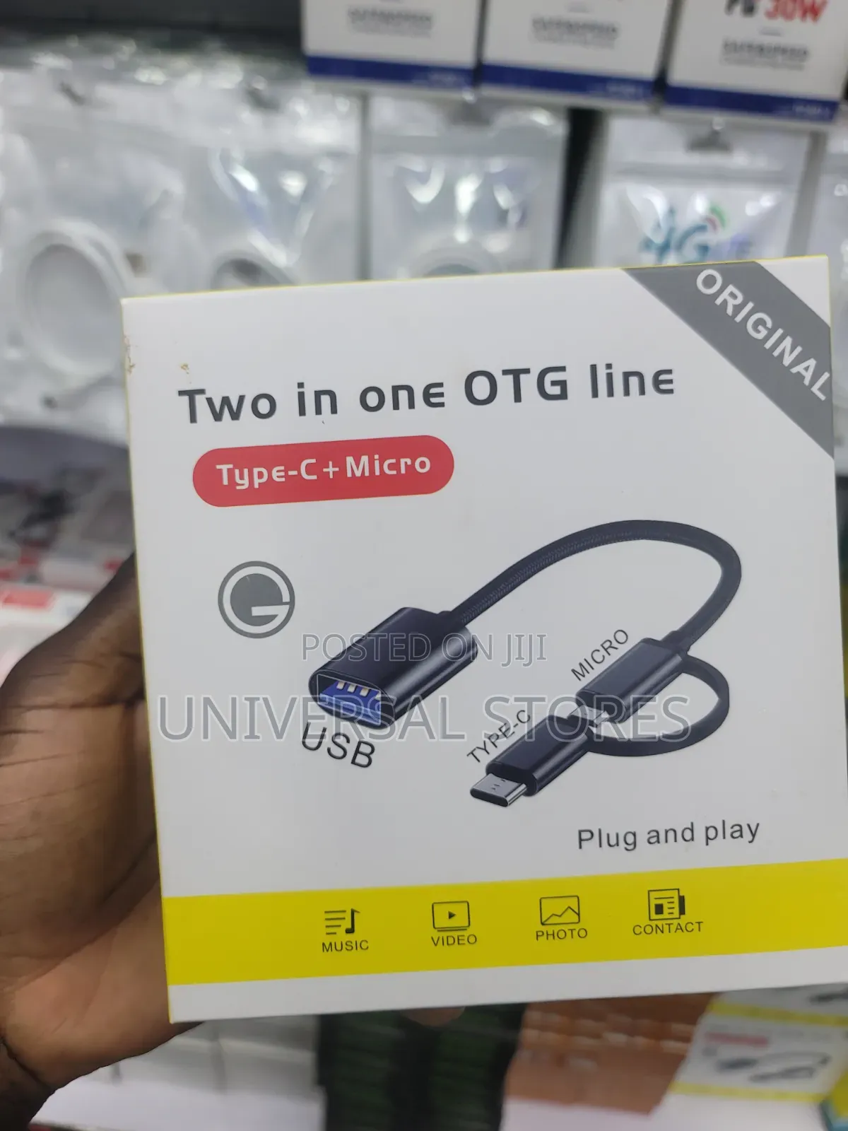 Type C and Micro USB Male Connector