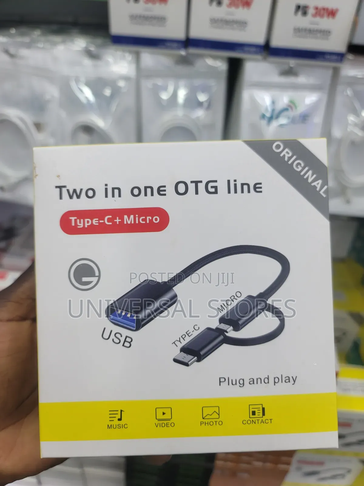 Type C and Micro USB Male Connector