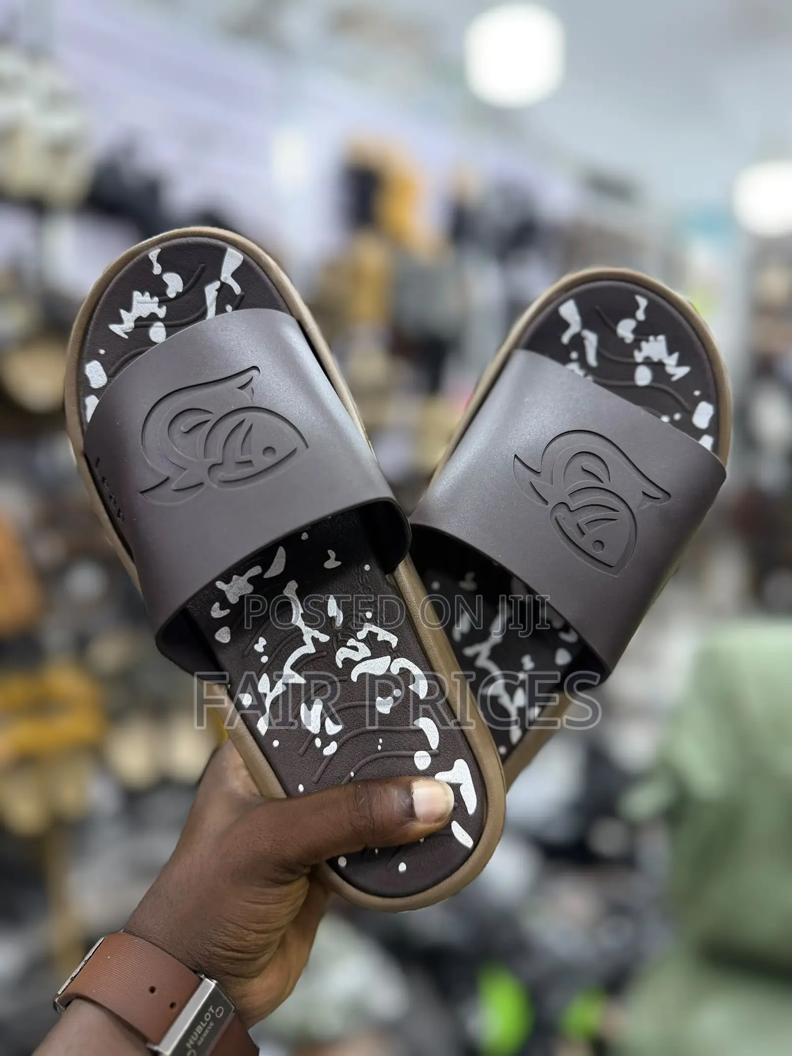 Rubber Crocs Luofu Push Ins