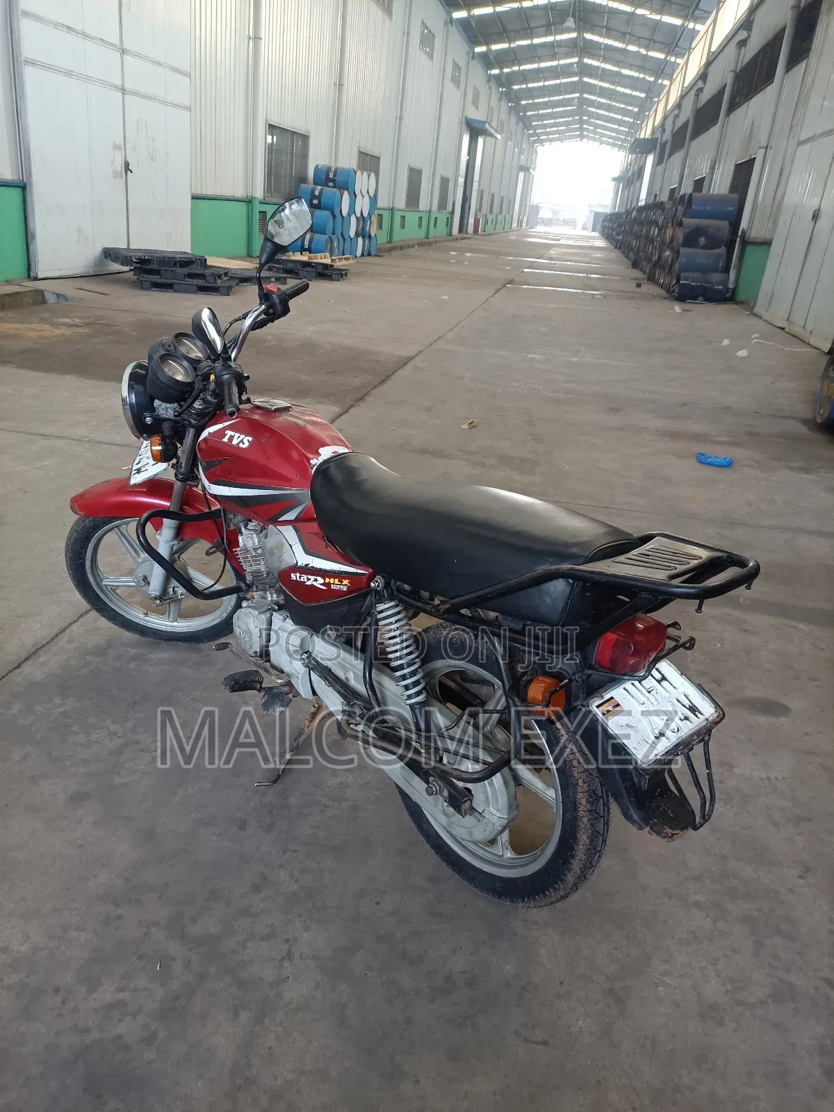 TVS HLX 125 2019 Red