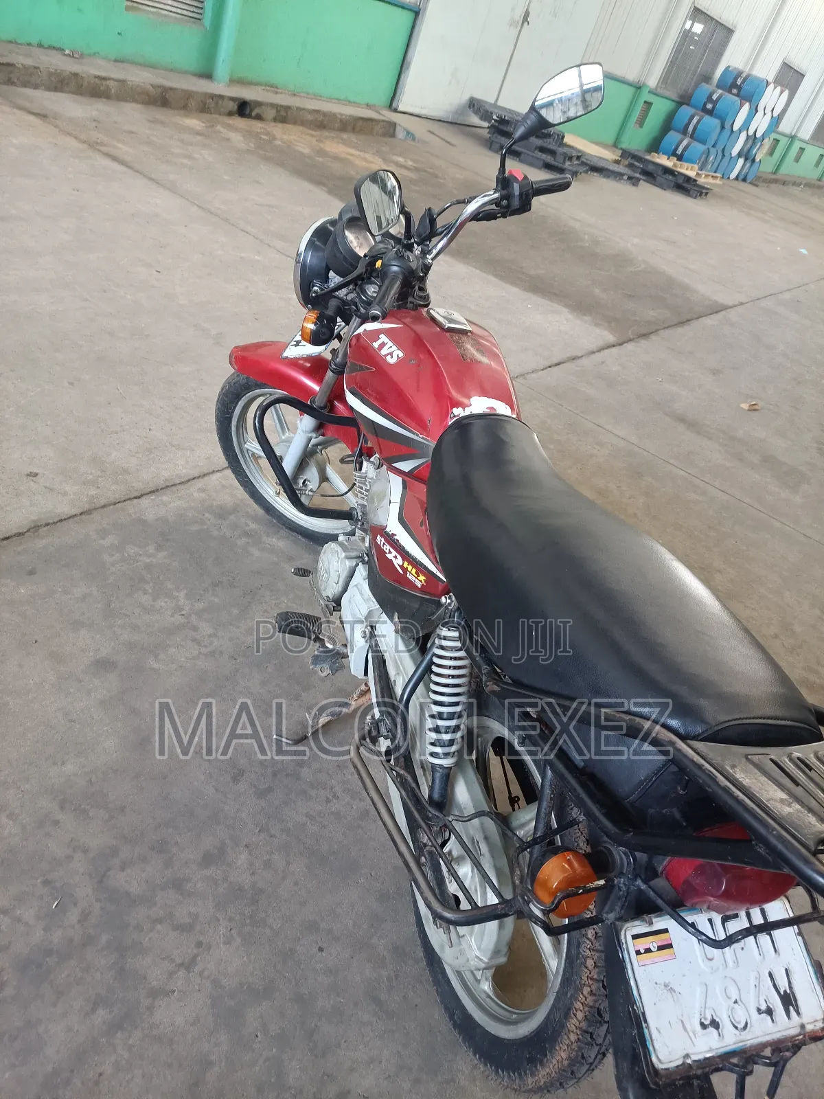 TVS HLX 125 2019 Red