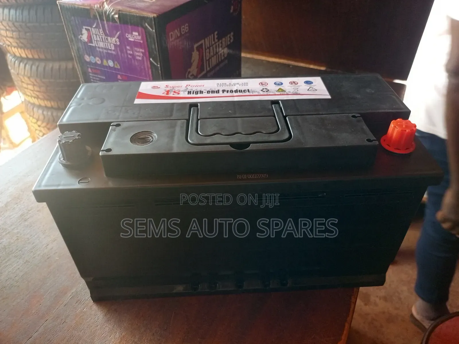 Din100 Battery 4S 100AH