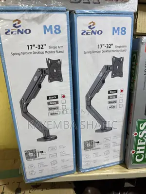 Zeno M8 Spring Tension Desktop Monitor Stand Arm (17"-32")