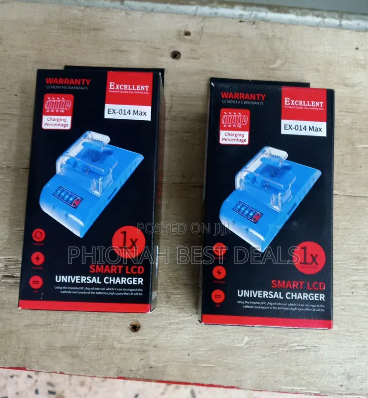 Smart LCD Universal Charger