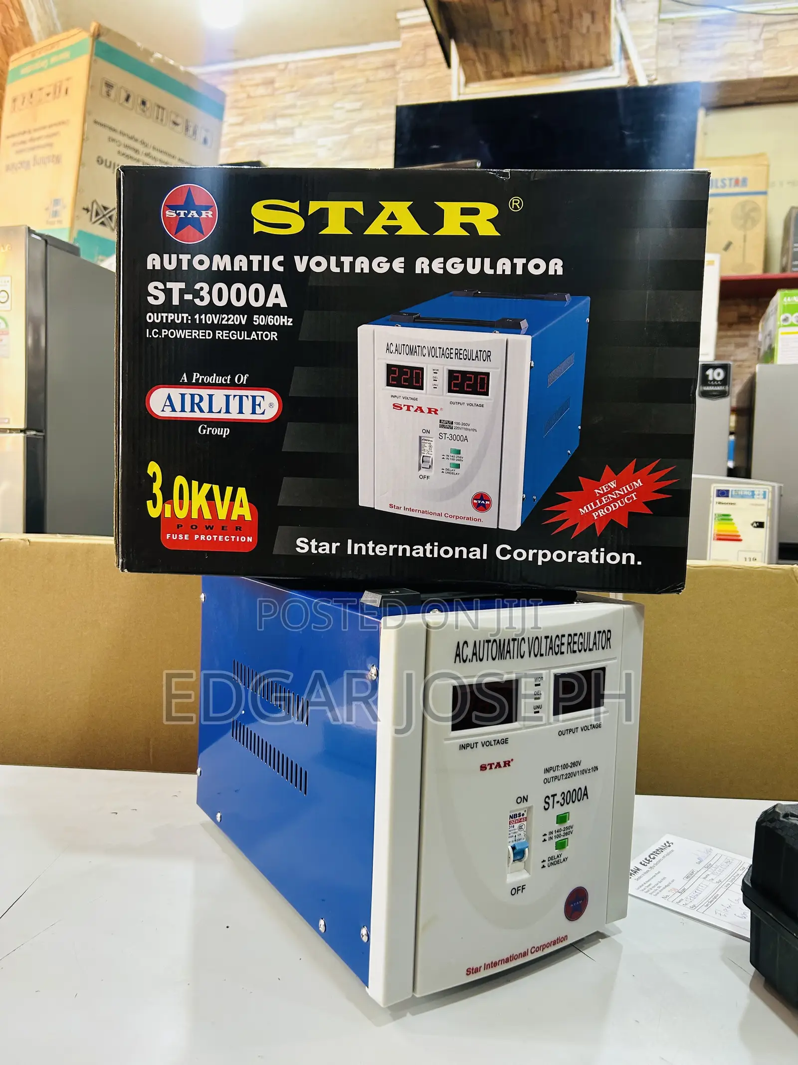 Star Stabilizer or Step Down 3000w