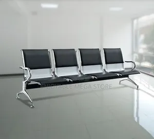 4 Seater Metal Cushion Waiting Chairs Waiting Chairs