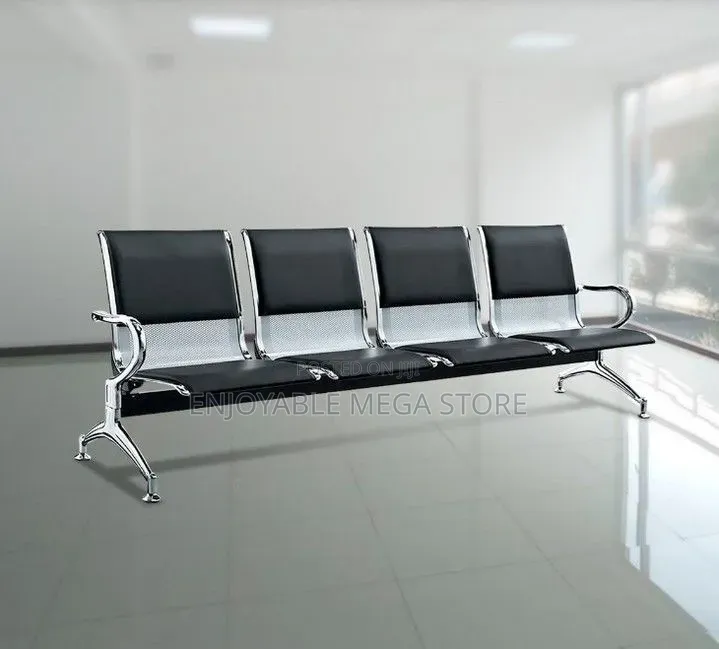4 Seater Metal Cushion Waiting Chairs Waiting Chairs