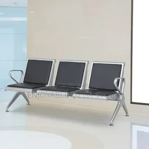 Leather Cushion Waiting Chair Waiting Chair Three Seaters