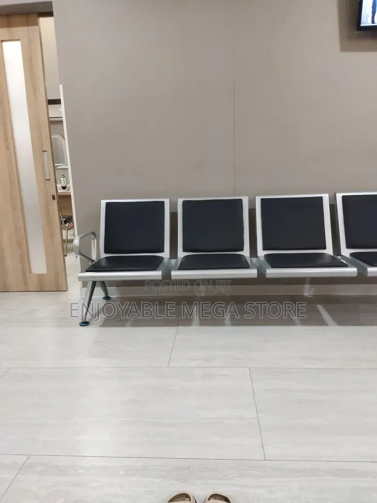 Leather Cushion Waiting Chair Waiting Chair Three Seaters