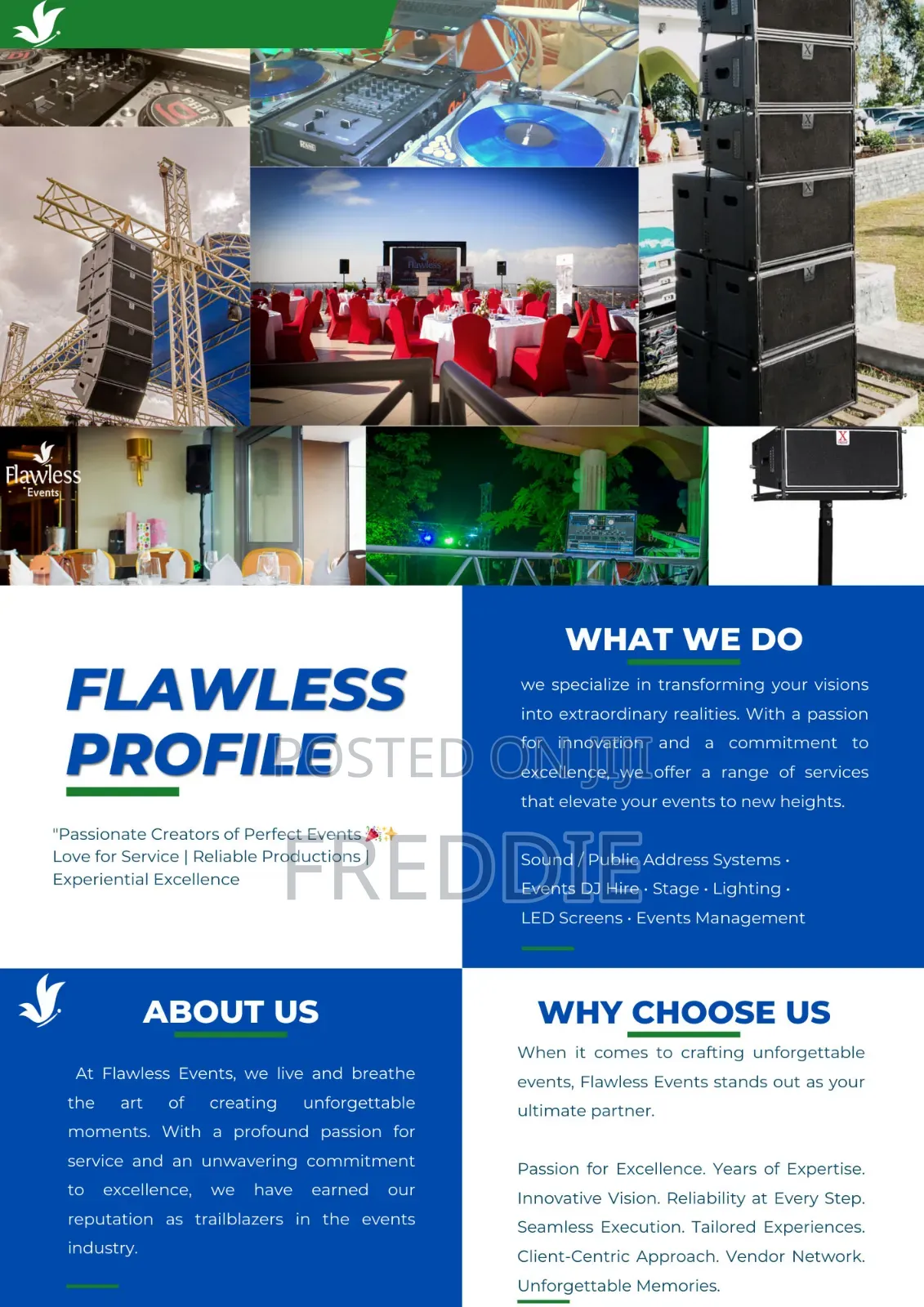 DJ Sound System Services for Hire