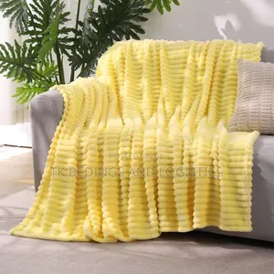 Soft Stylish Blanket Yellow