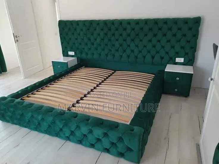 Army Green Color 5by6 Square Bed and 6by6