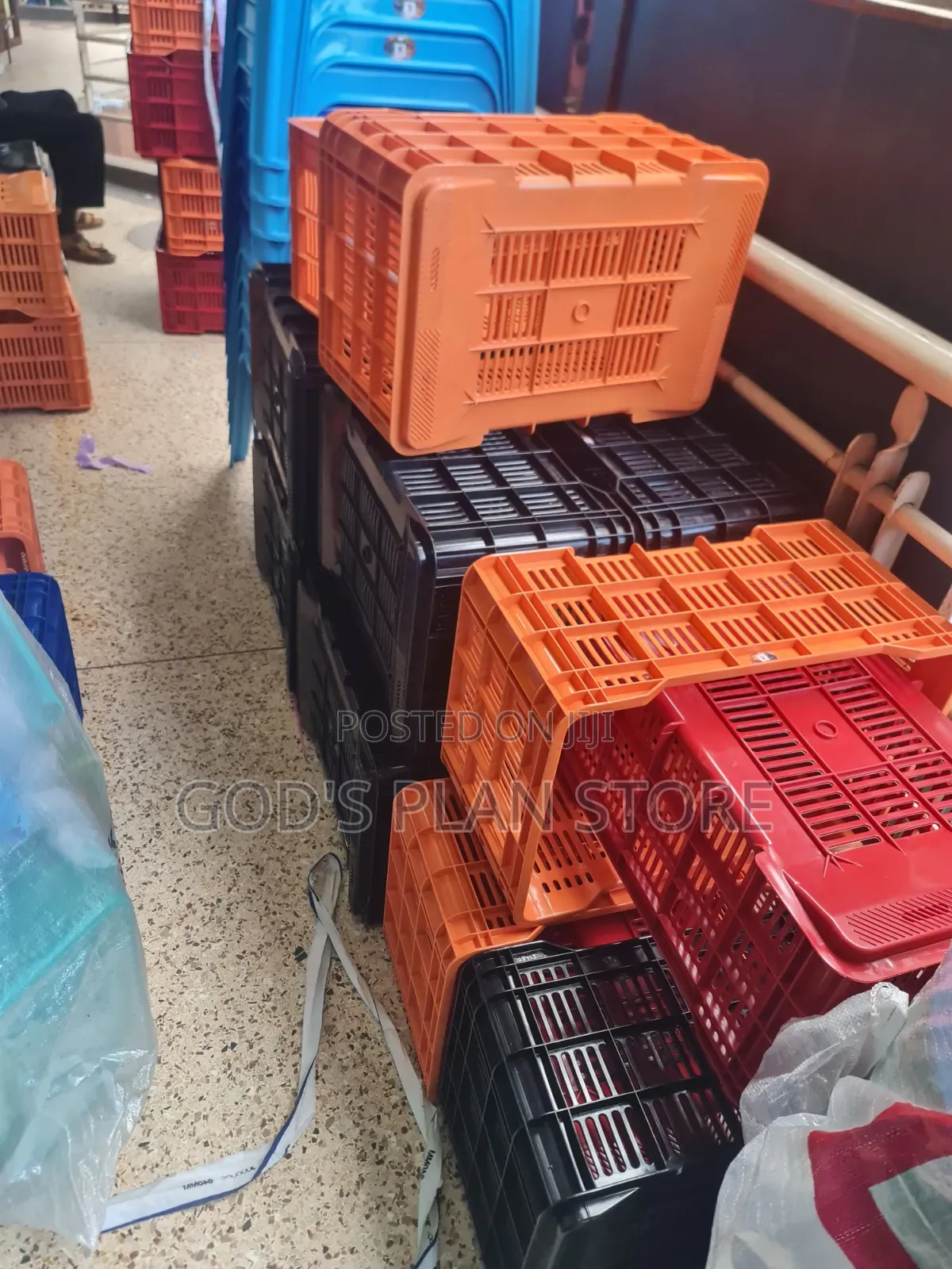 Kitchen Plastic Storage Crates Plastic Crates